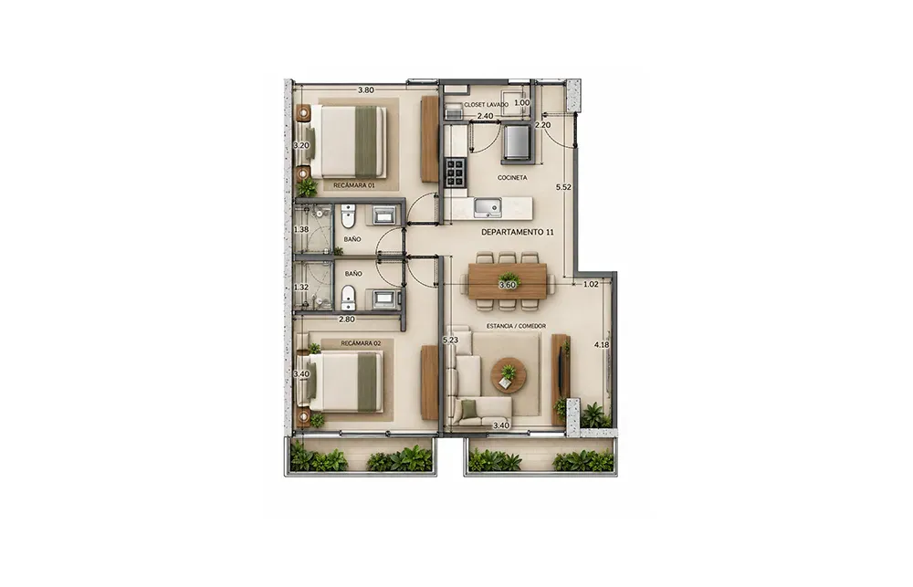 Plano de la casa