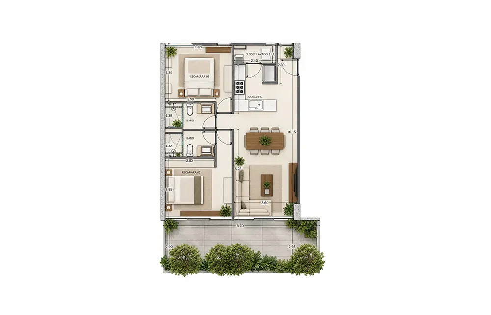 Plano de la casa